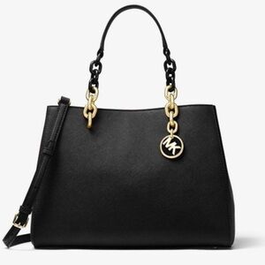 Michael Kors Cynthia Safiano Leather Bag
